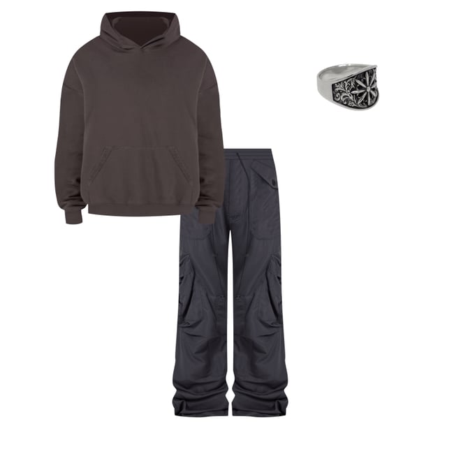 5th bundle featuring 2 items which compliment Every Day Hoodie - Vintage Black