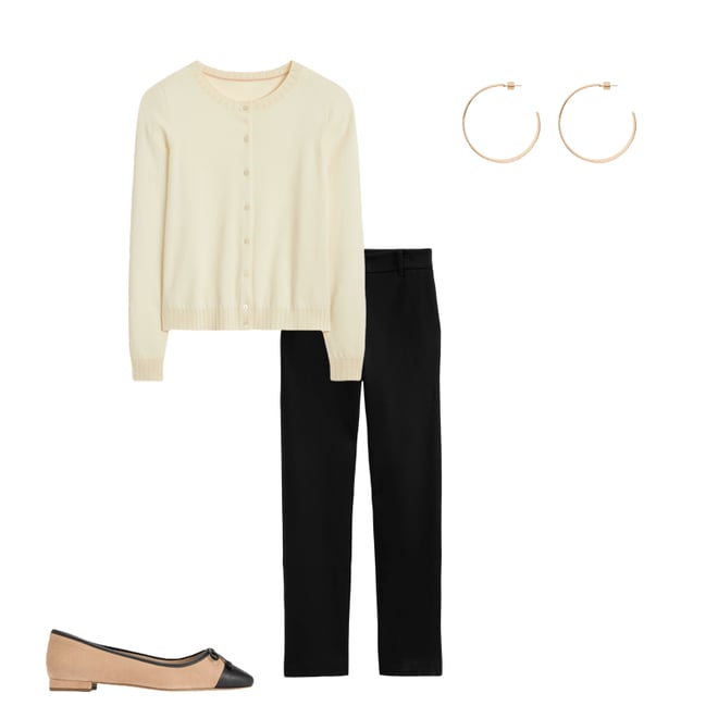 2nd bundle featuring 3 items which compliment Highgate Ponte Trousers-Black