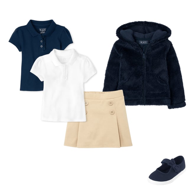 3rd bundle featuring 3 items which compliment Baby And Toddler Girls Sherpa Zip-Up Hoodie