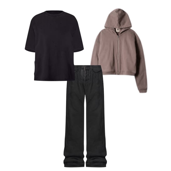 The Perfect Zip Up Hoodie - Grace Gray | mnml | shop now