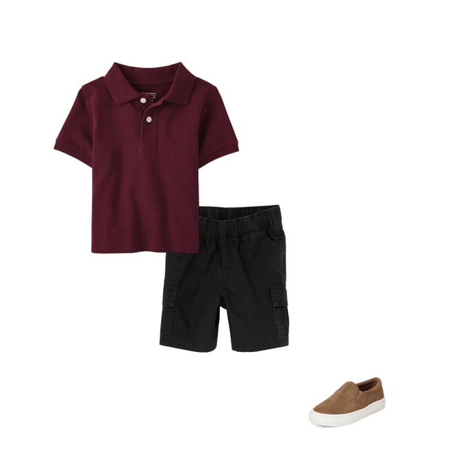 2nd bundle featuring 2 items which compliment Toddler Uniform Pique Polo