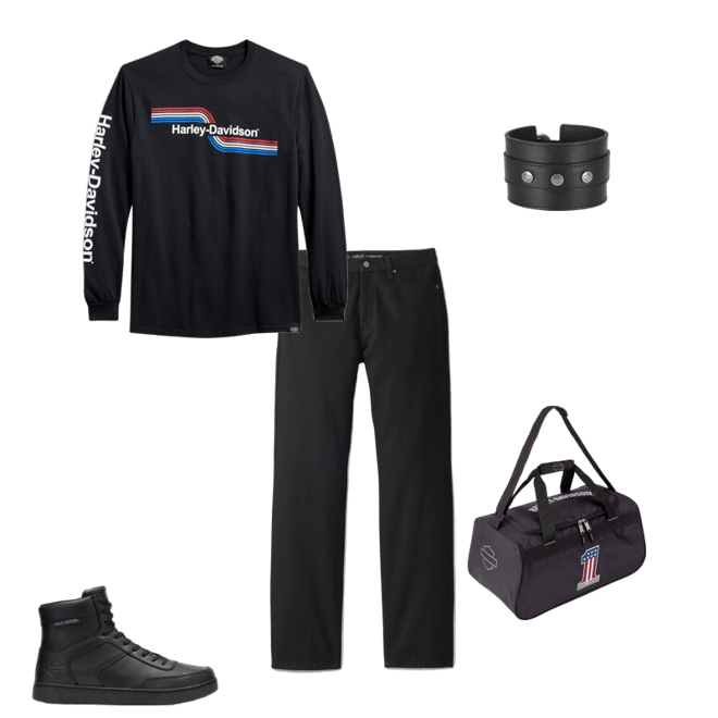 Men's LS Stripes Tank Tee | Harley-Davidson USA