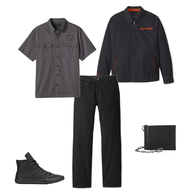Willie's NASOTA565 2023 α Men's Willie G Skull Shirt | Harley-Davidson USA
