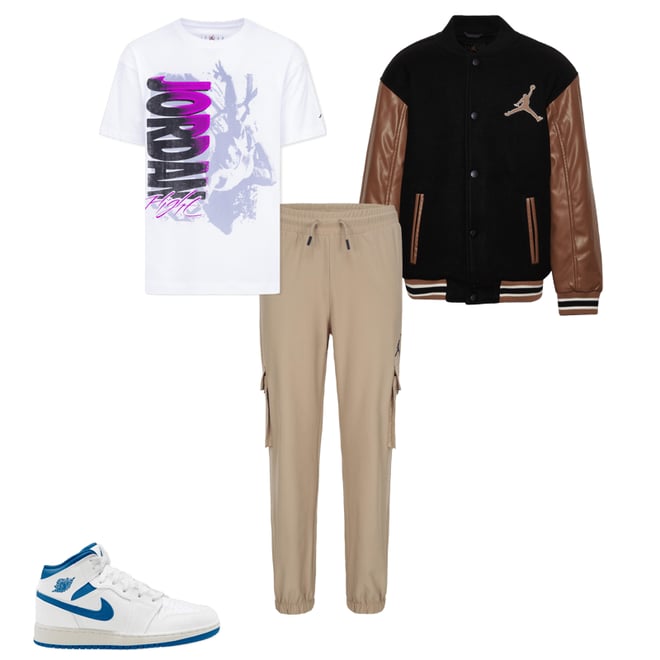 ジャケット・アウター JORDAN VARSITY JACKET Buy Jordan Varsity Jacket - Free Shipping - 50% OFF