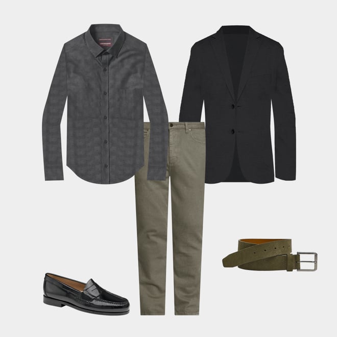 2nd bundle featuring 4 items which compliment Hayes Penny Loafer
