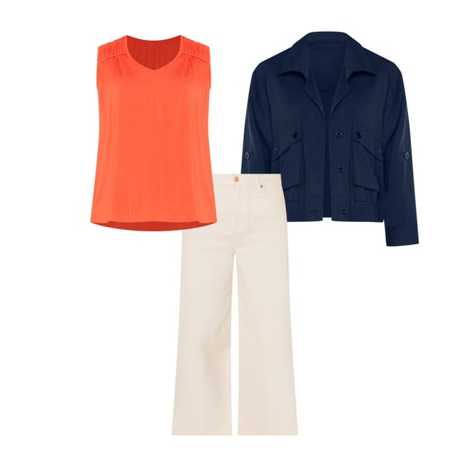 2nd bundle featuring 2 items which compliment Stride Hi-Rise With Cut Hem