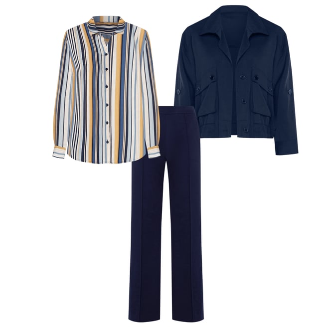 UTILITY JACKET WITH CINCH HEM – LIVERPOOL LOS ANGELES
