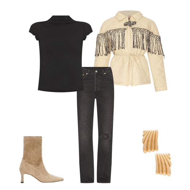 1st bundle featuring 4 items which compliment Reese Top