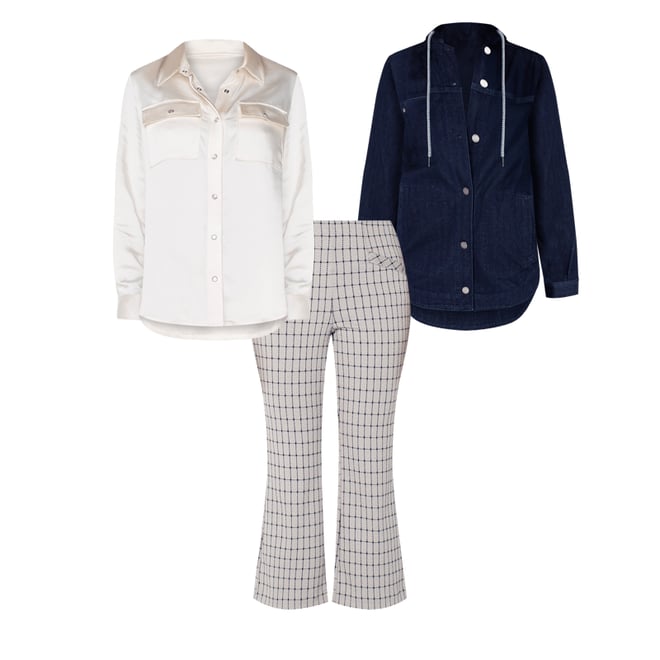 4th bundle featuring 2 items which compliment Shirt Jacket With Hood