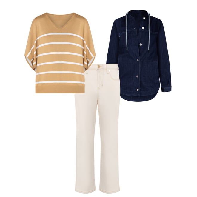 5th bundle featuring 2 items which compliment Shirt Jacket With Hood