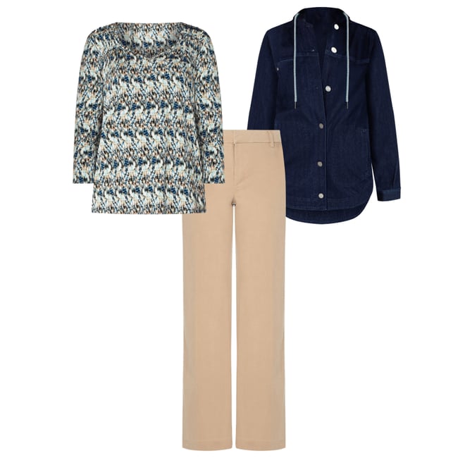 1st bundle featuring 2 items which compliment Shirt Jacket With Hood