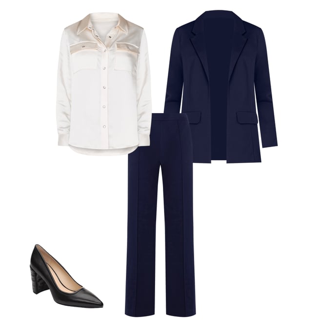 5th bundle featuring 3 items which compliment Boyfriend Blazer With Princess Darts