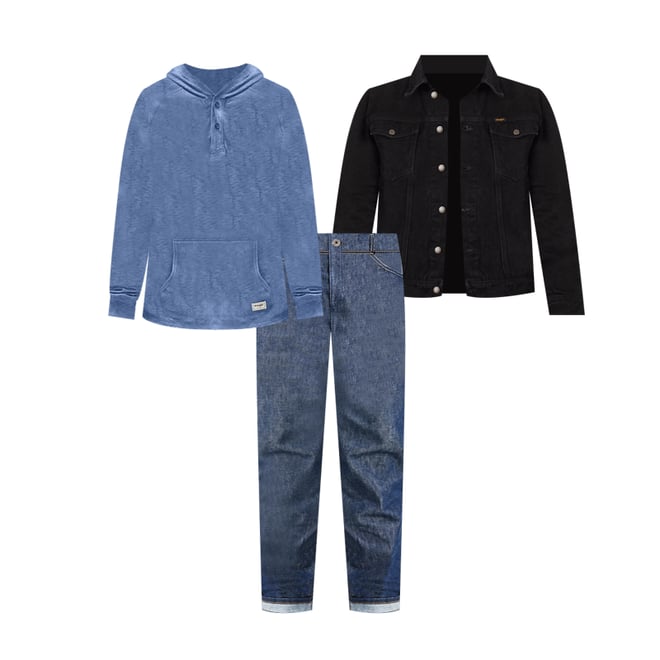 Wrangler® Cowboy Cut® Original Fit Selvedge Stretch Jean in Raw Indigo