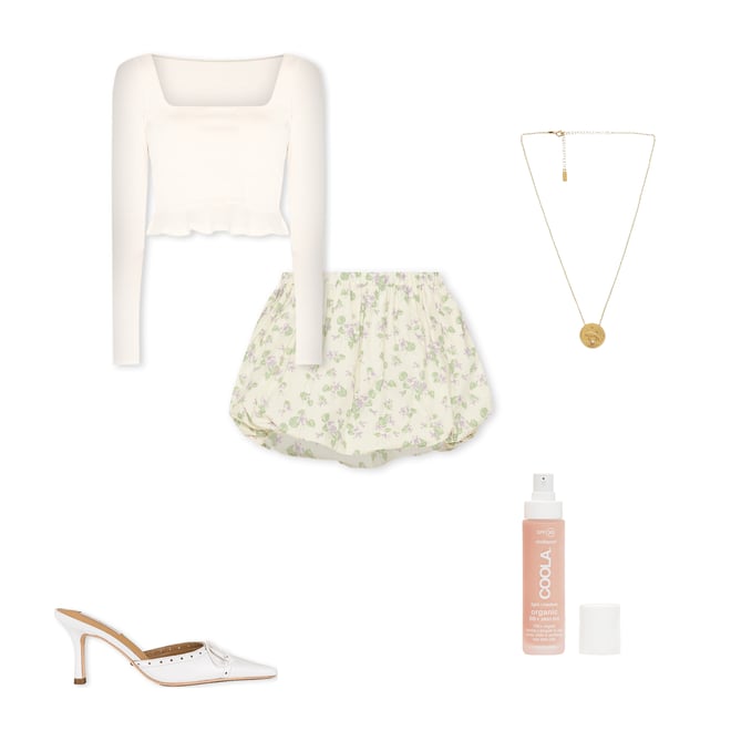1st bundle featuring 4 items which compliment Priscilla Ribbed Top