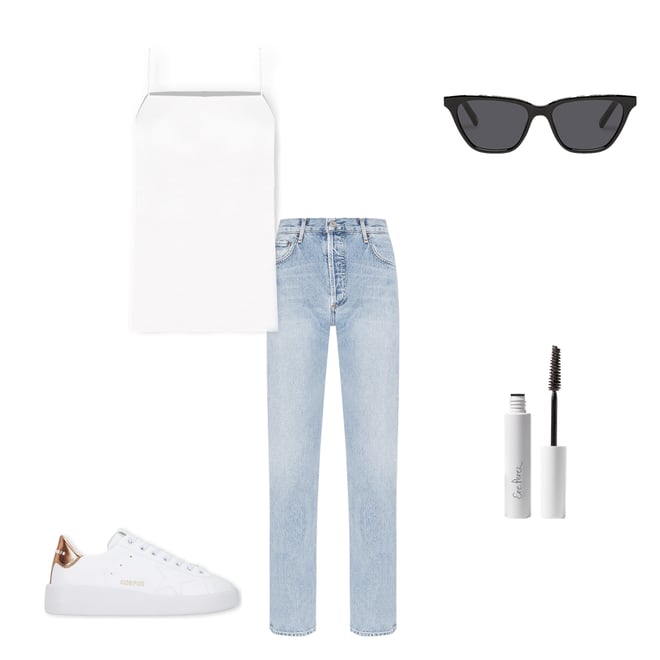 3rd bundle featuring 4 items which compliment Lana Straight Jeans
