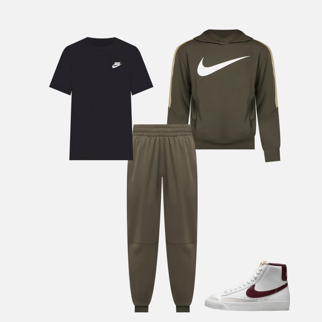 Nike tracksuit 3 store bundle