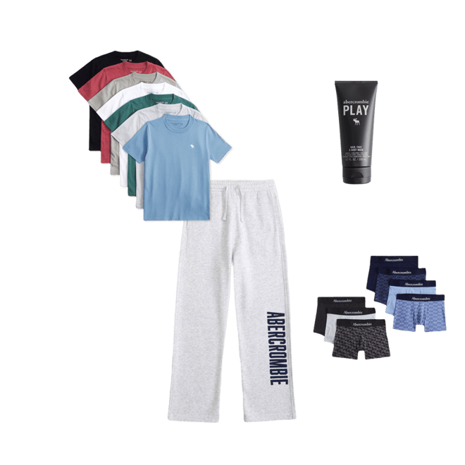 logo baggy open-hem sweatpants