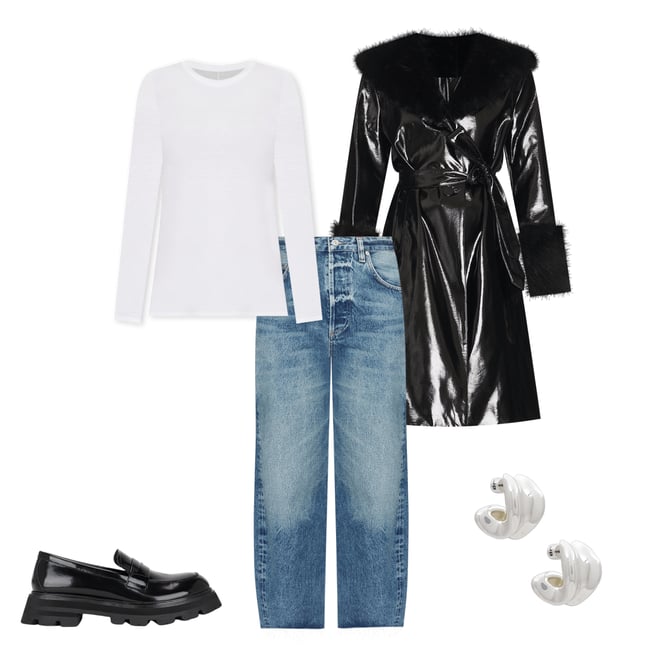 1st bundle featuring 4 items which compliment Libertango Faux Fur Coat
