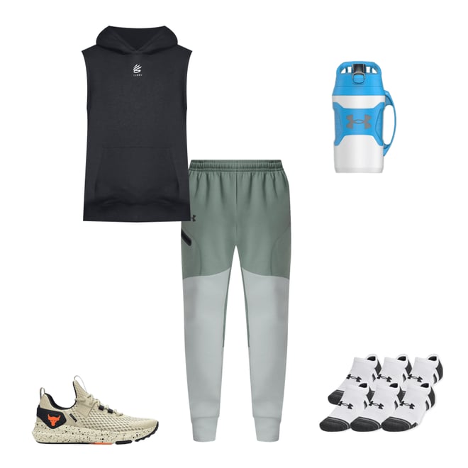 Under Armour Men's Curry Splash Sleeveless Hoodie | Dick's