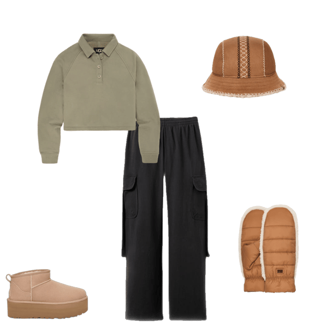 UGG® AW UGGfluff Mitten for Women | UGG®