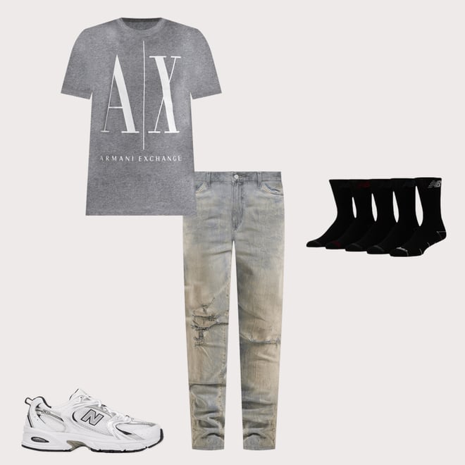 Armani Exchange Icon Logo Tee