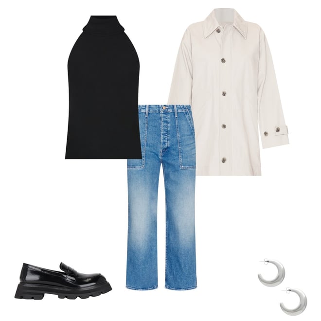 MOTHER The Patch Pocket Private Flood in Flag Me Down | REVOLVE