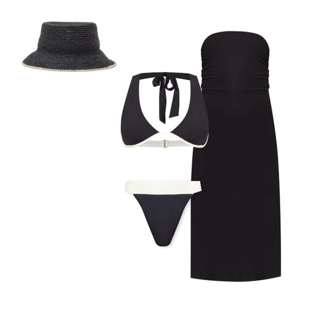 6th bundle featuring 3 items which compliment Manaia Dress