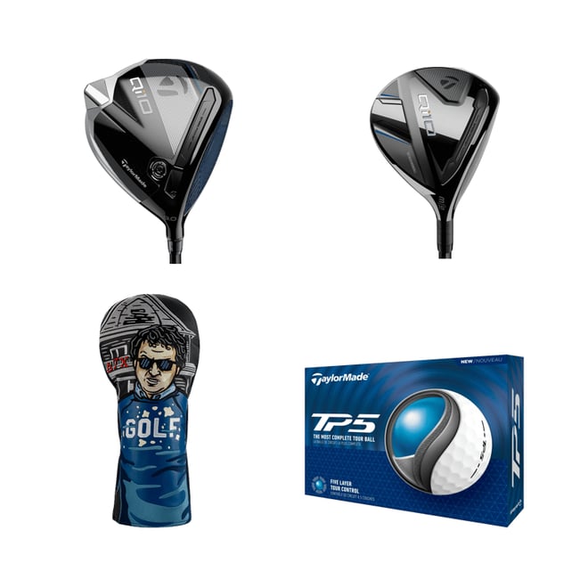 3rd bundle featuring 3 items which compliment TaylorMade Qi10 Fairway Wood