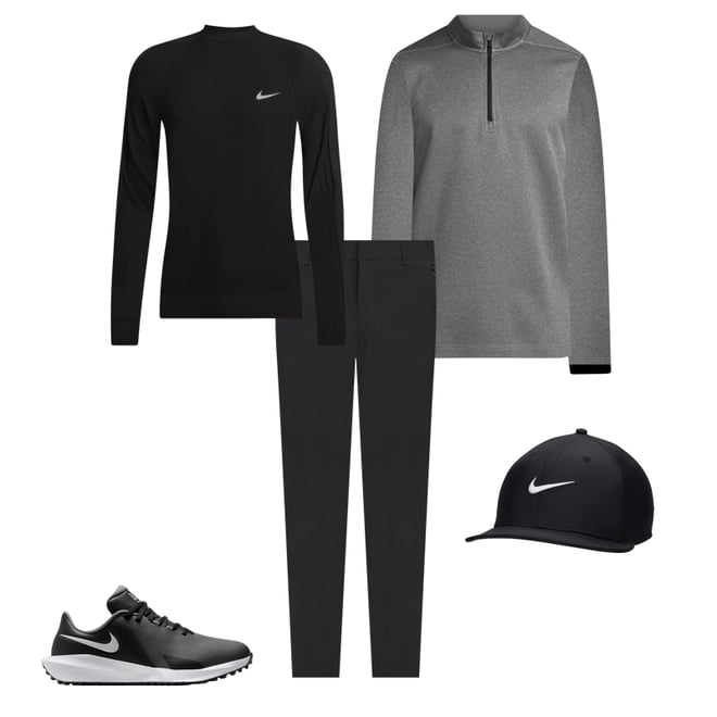 Nike Dri-FIT Vapor Slim Fit Golf Pants - Grey | Free