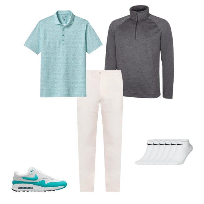 Nike Air Max 1 86 OG G Golf Shoes White/Pure Platinum/Black Nike Air Max 1 86 OG G Golf Shoes White/Pure Platinum/Black