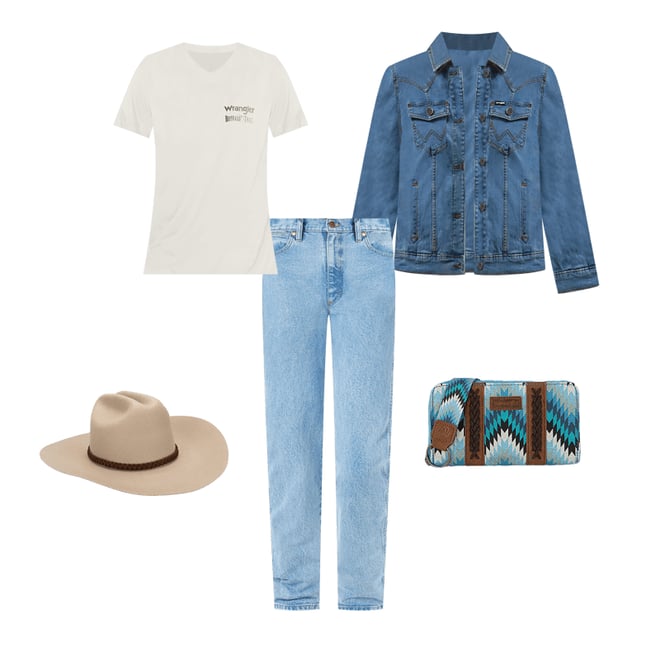 Women's Wrangler® Cowboy Cut® Slim Fit Jean in Antique Wash