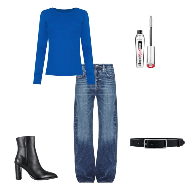 3rd bundle featuring 4 items which compliment Perfect Basic Thermal Long Sleeve Tee