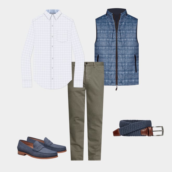 8th bundle featuring 4 items which compliment Upton Reversible Vest