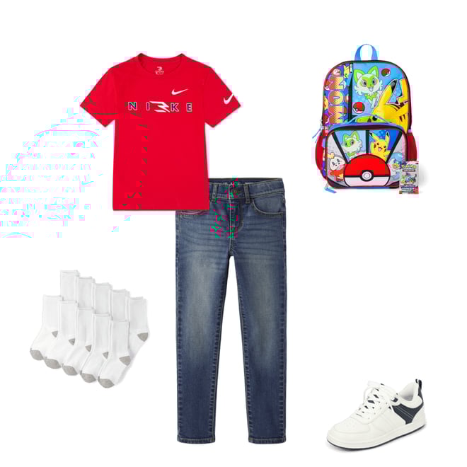 6th bundle featuring 4 items which compliment Boys Skinny Jeans