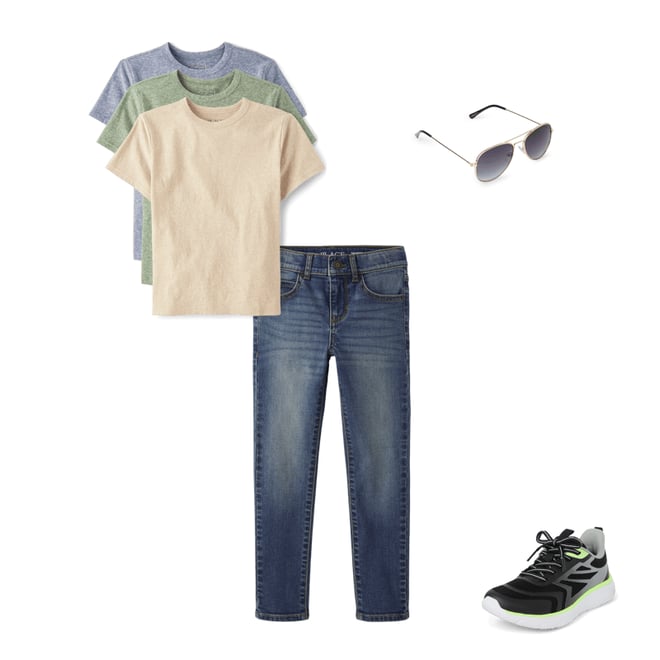 3rd bundle featuring 3 items which compliment Boys Skinny Jeans