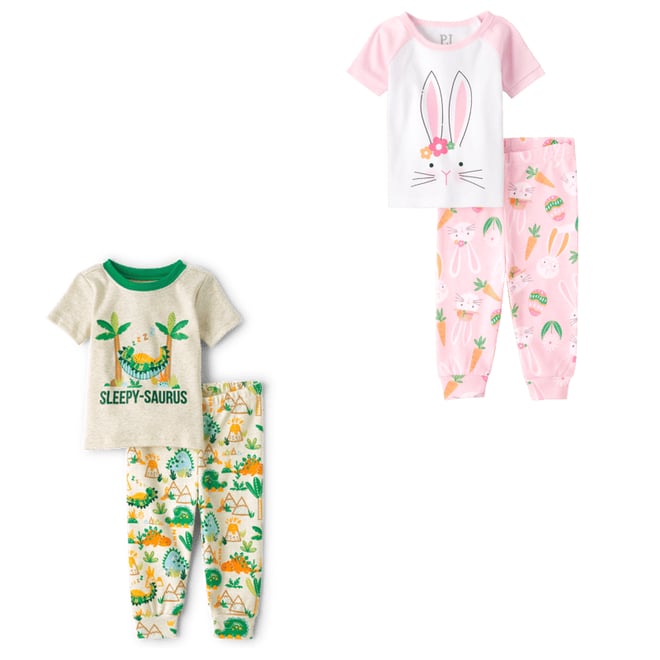 Matching bunny pajamas sale