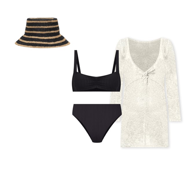 Product | LSPACE Effie Bikini Top - Black