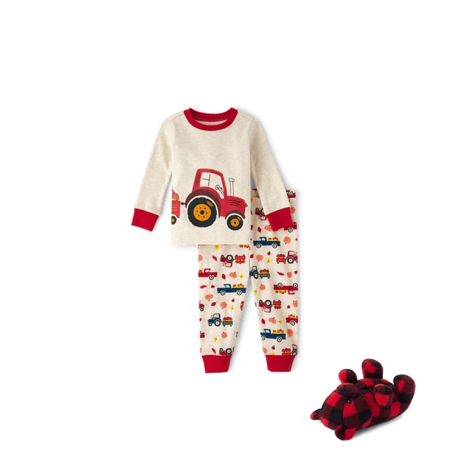 Tractor pajamas for toddlers sale