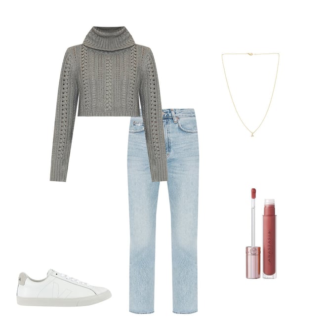 AGOLDE Riley High Rise Straight Crop in Renewal | REVOLVE