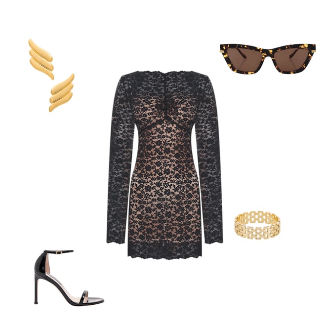 1st bundle featuring 4 items which compliment Tilly Mini Dress