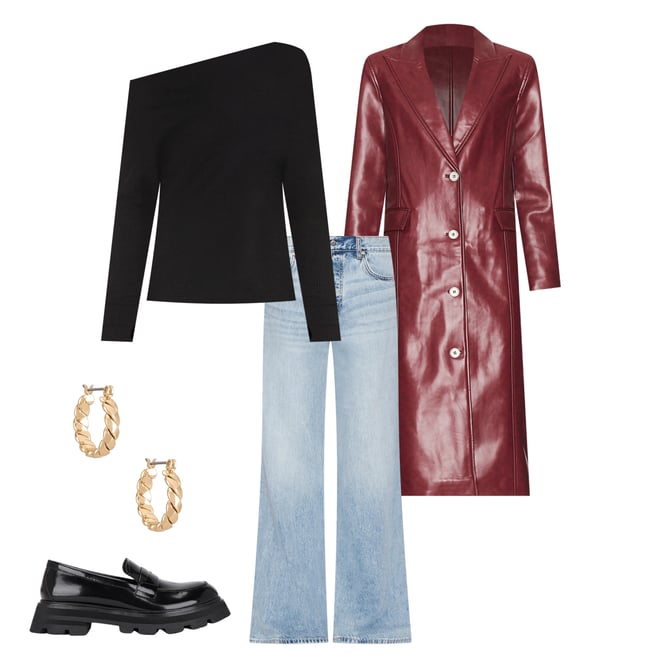 2nd bundle featuring 4 items which compliment x Maggie MacDonald Jade Low Rise Relaxed Flare