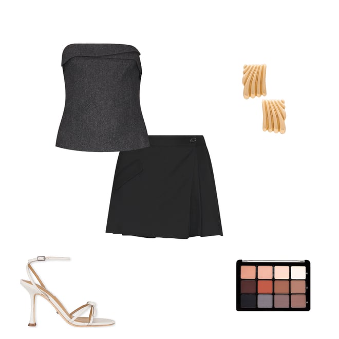 3rd bundle featuring 4 items which compliment Adriana Twill Skirt