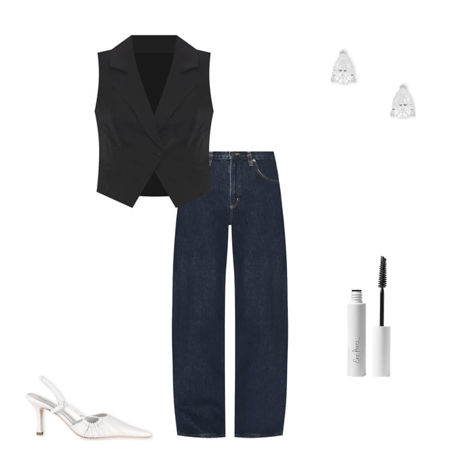 5th bundle featuring 4 items which compliment Low Curve Wide Leg