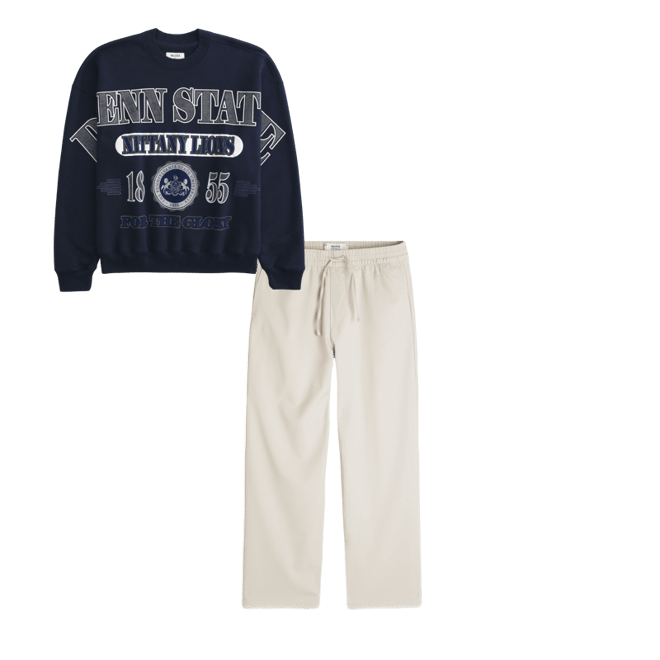 Pantalon ample à enfiler