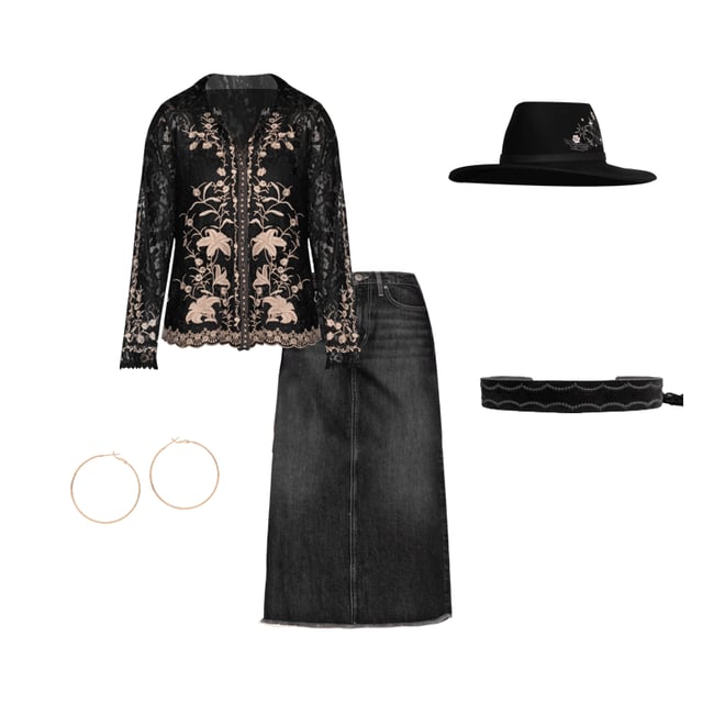 Buy VIENNA MIDI SKIRT | Johnny Was Buy VIENNA MIDI SKIRT | Johnny Was