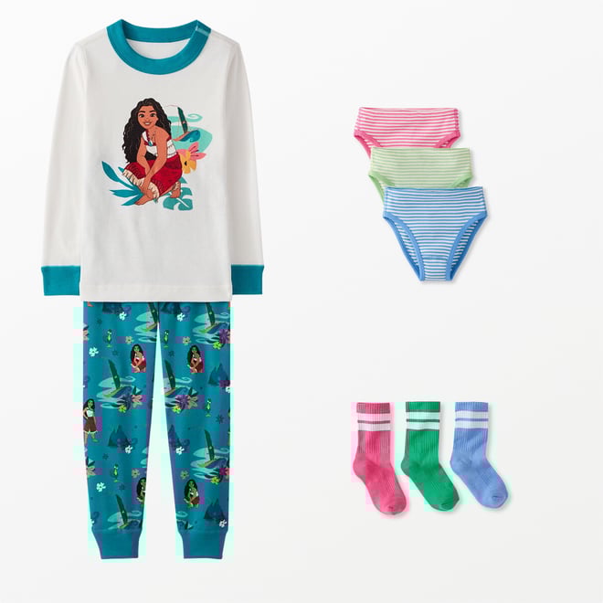 Moana pajamas hotsell