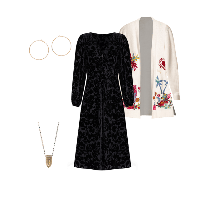 Buy THE SIDE SLIT CARDIGAN | Johnny Was