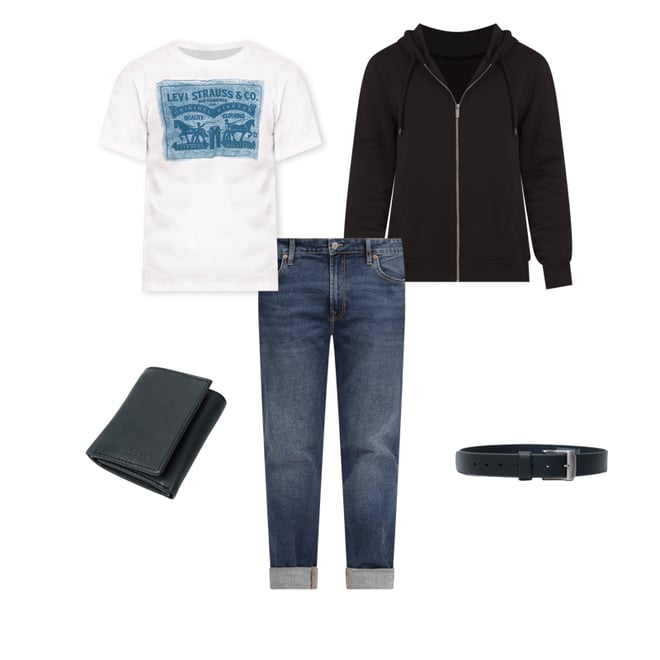 5th bundle featuring 5 items of new jeans mens gallery