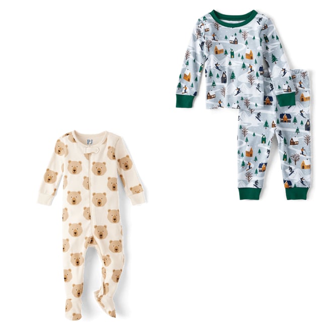 Baby ski pajamas sale