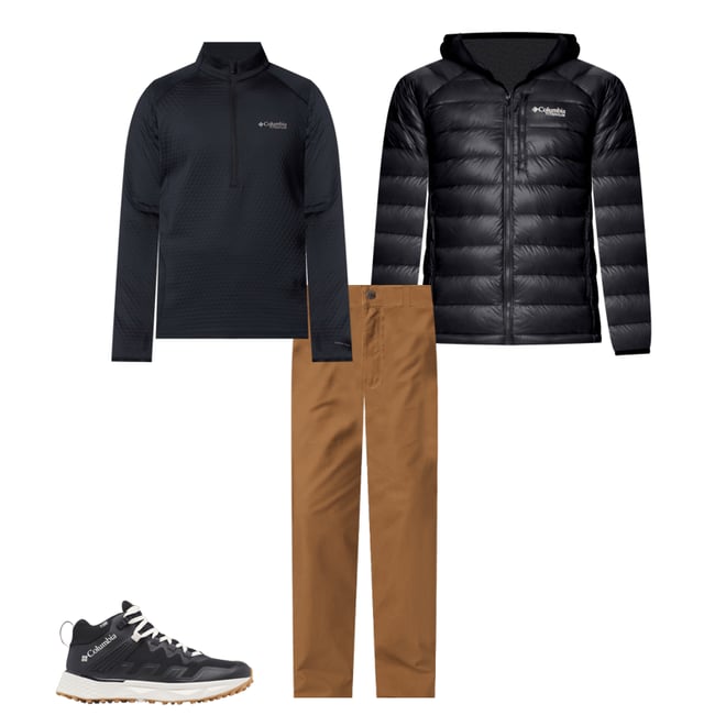 Men's Crystal Leaf™ Omni-Heat™ Helix Half Zip Pullover Men's Crystal Leaf™ Omni-Heat™ Helix Half Zip Pullover
